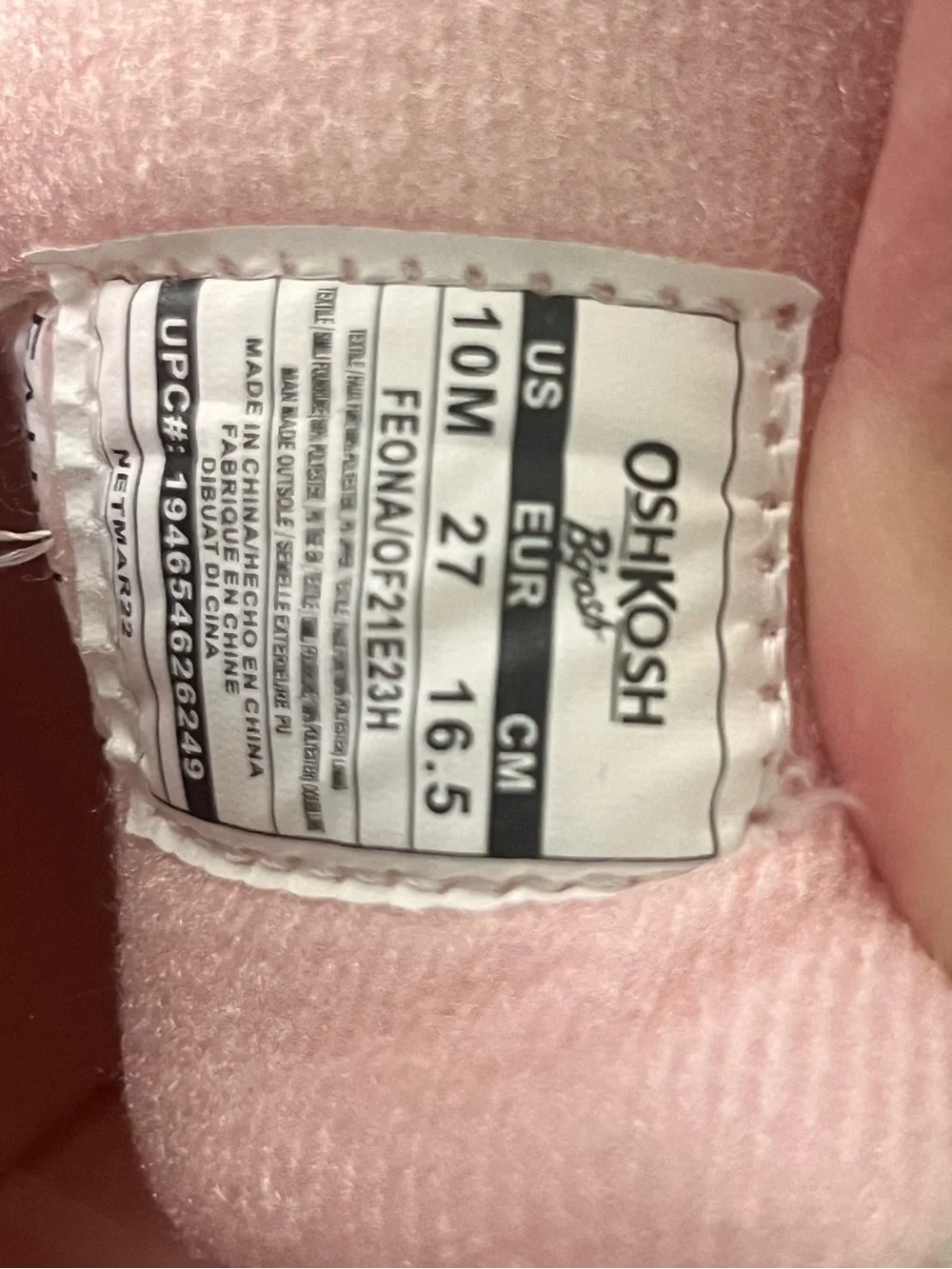 OshKosh B'gosh Pink Quilted Faux-Fur Lined Kids Boots